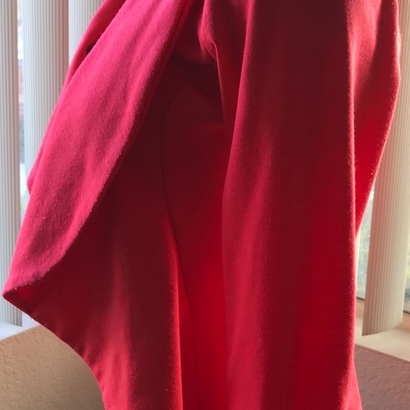 CORAL Unstructured Ruffle Ruched JACKET Small - Picture 3 of 8